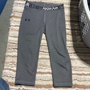 Under Armour Gray Active Wear Women's Capri​​​